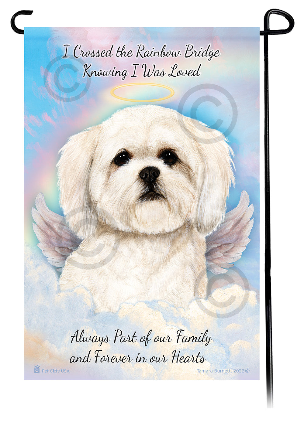 Lhasa Apso Memorial - Garden Flag