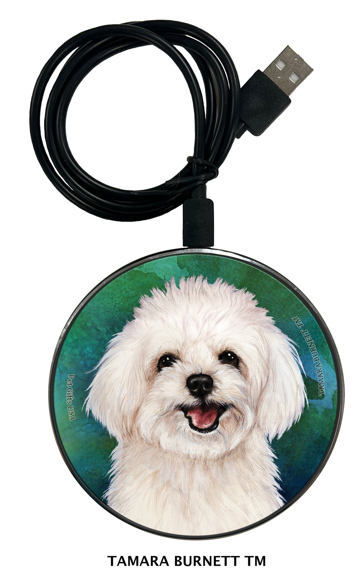 Maltipoo Zoomies Wireless Charger