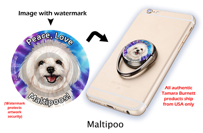Maltipoo Phone Stand