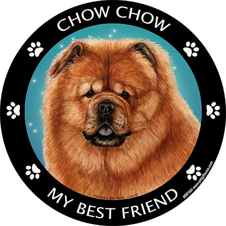 Chow Chow My Best Friend Magnets