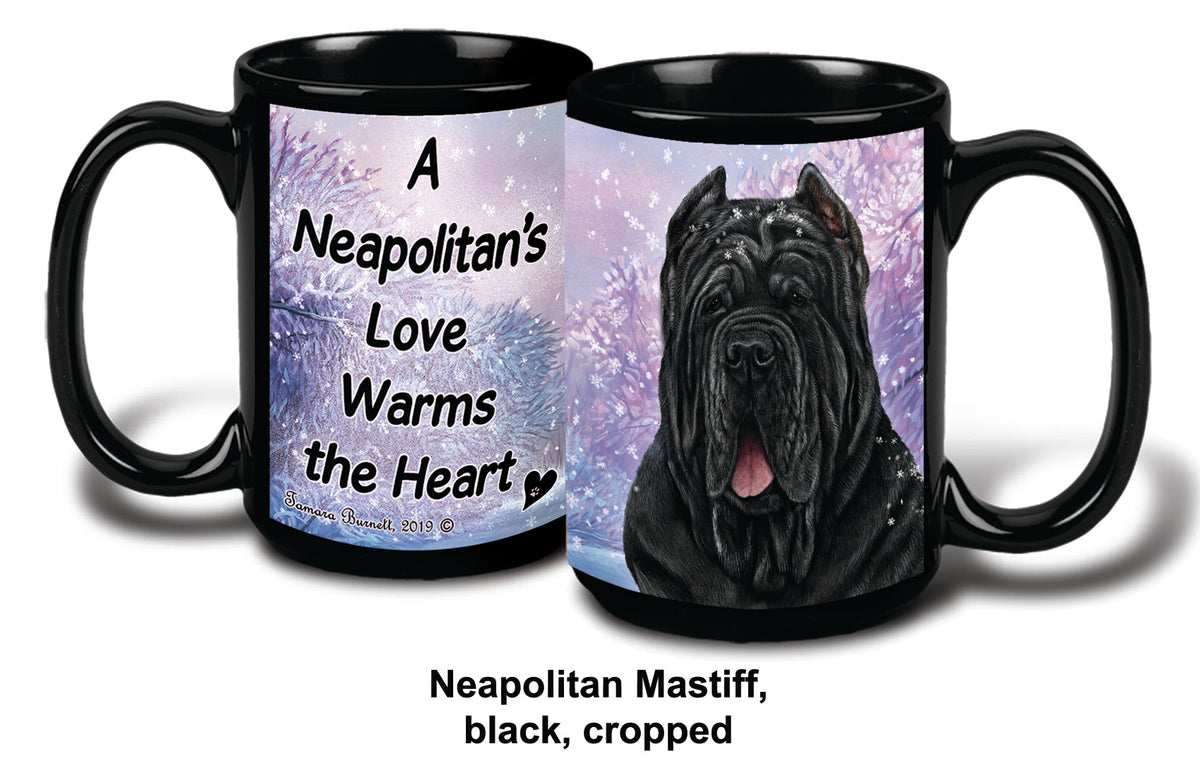 Neopol. Mastiff Crop Black Winter Mug 15 oz