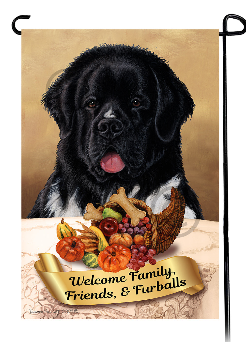 Newfoundland Thanksgiving - Garden Flag