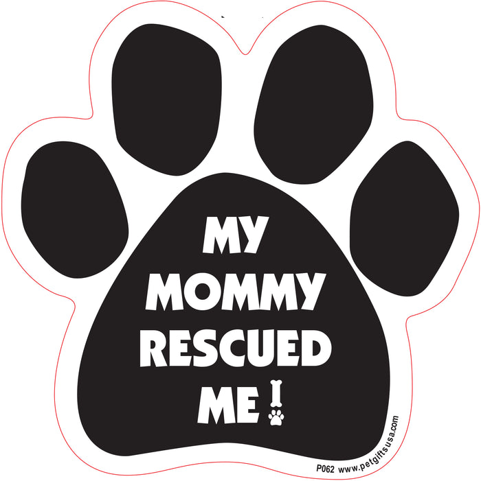  Rescue Paw Shaped Magnets