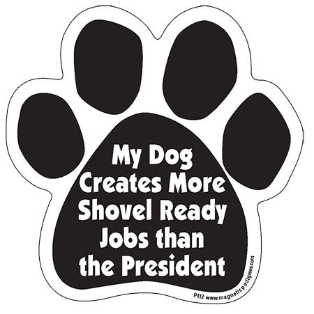  Political Paw Shaped Magnets