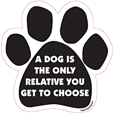  Rescue Paw Shaped Magnets