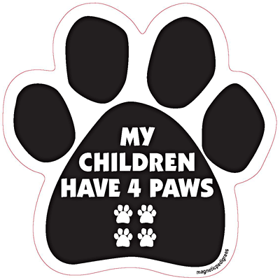  Dog Paw Shaped Magnets