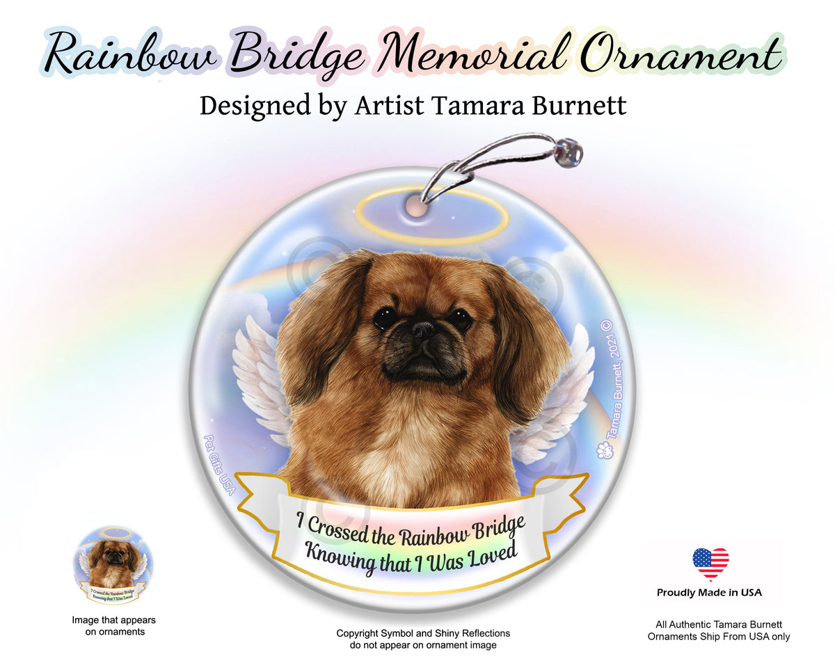Pekingese Brown Ornament