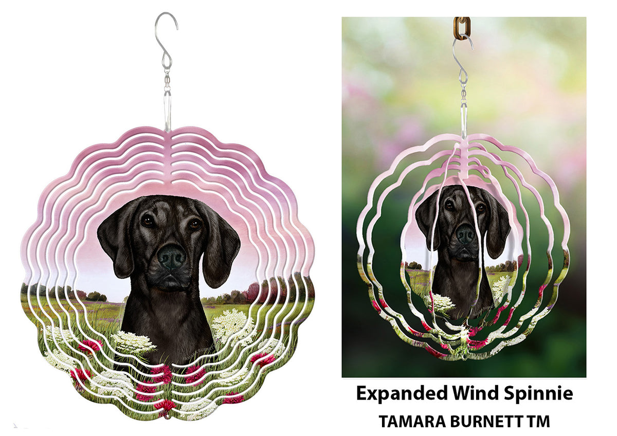 Plott Hound Black Wind Spinner
