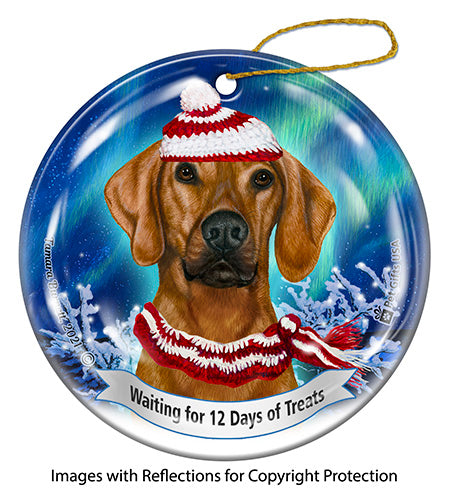 Plott Hound Red Ornament