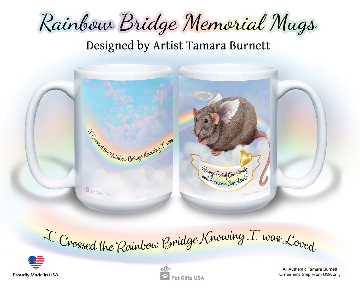 Weimaraner Light Blue Memorial Mug 15 oz
