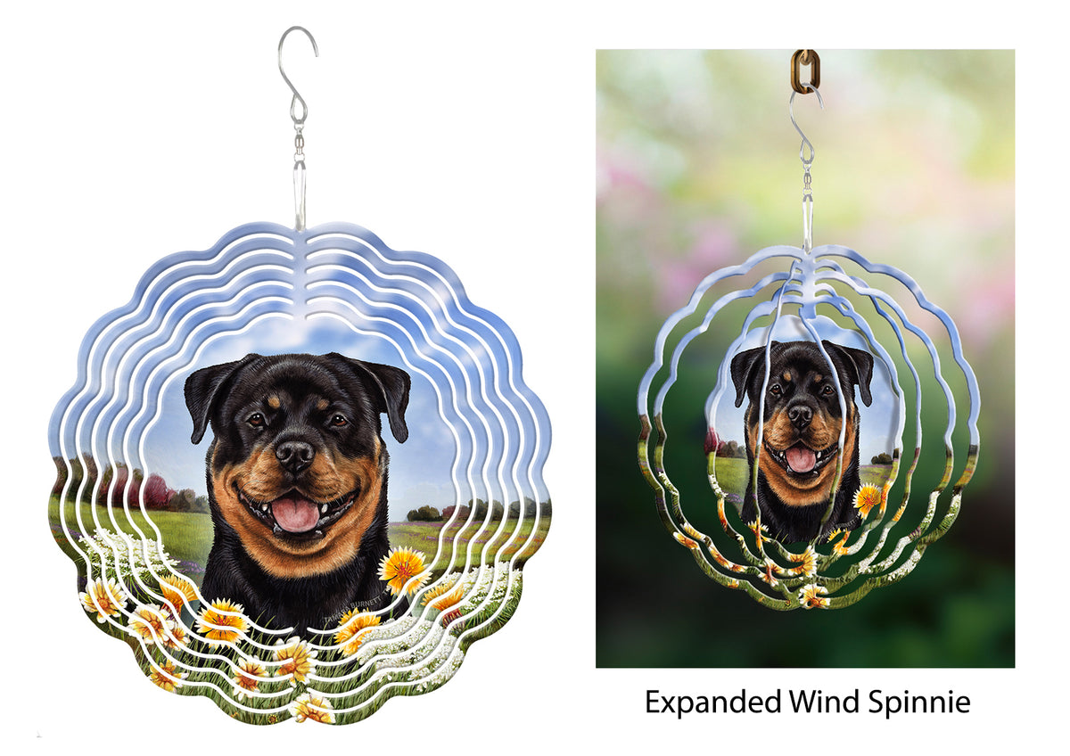 Rottweiler Wind Spinner