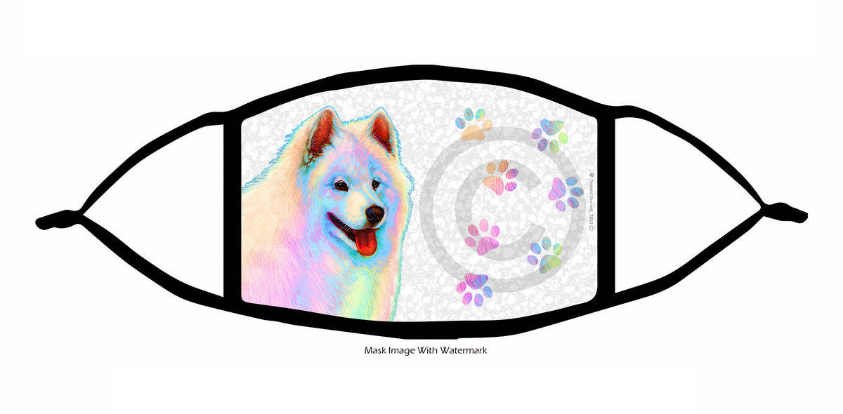 Samoyed Face Mask