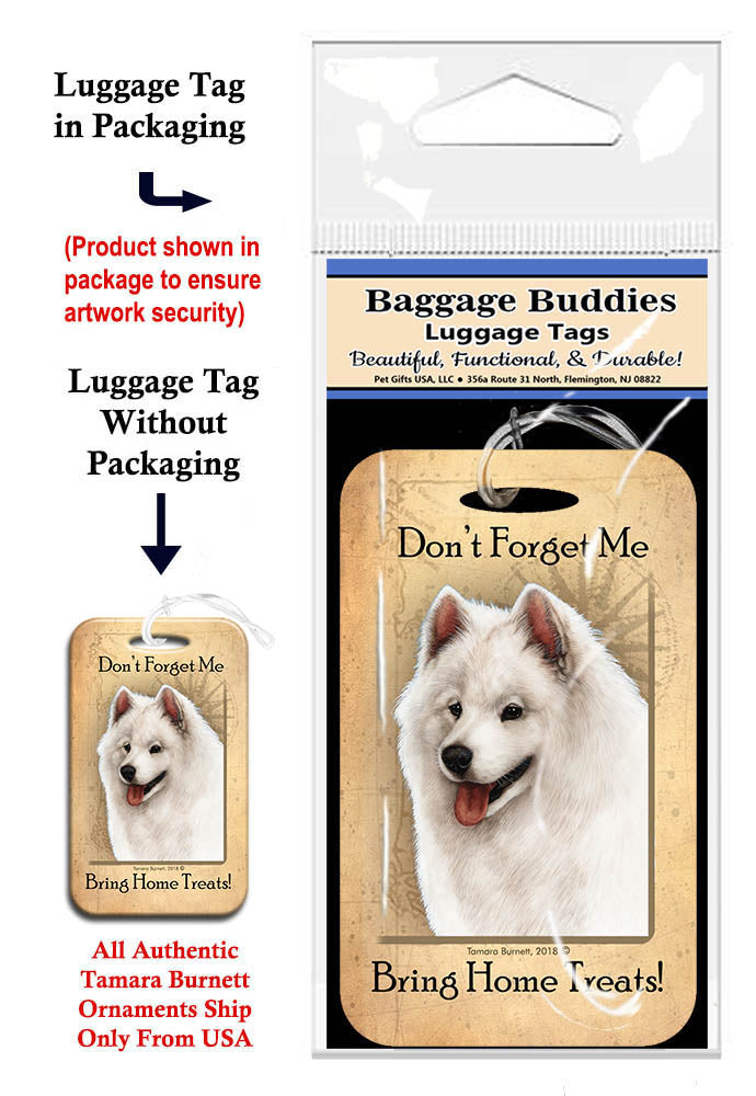 Samoyed Baggage Buddies