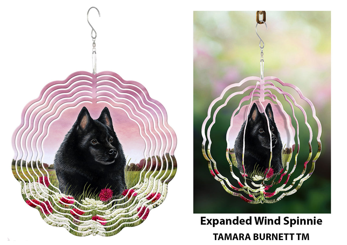 Schipperke Wind Spinner