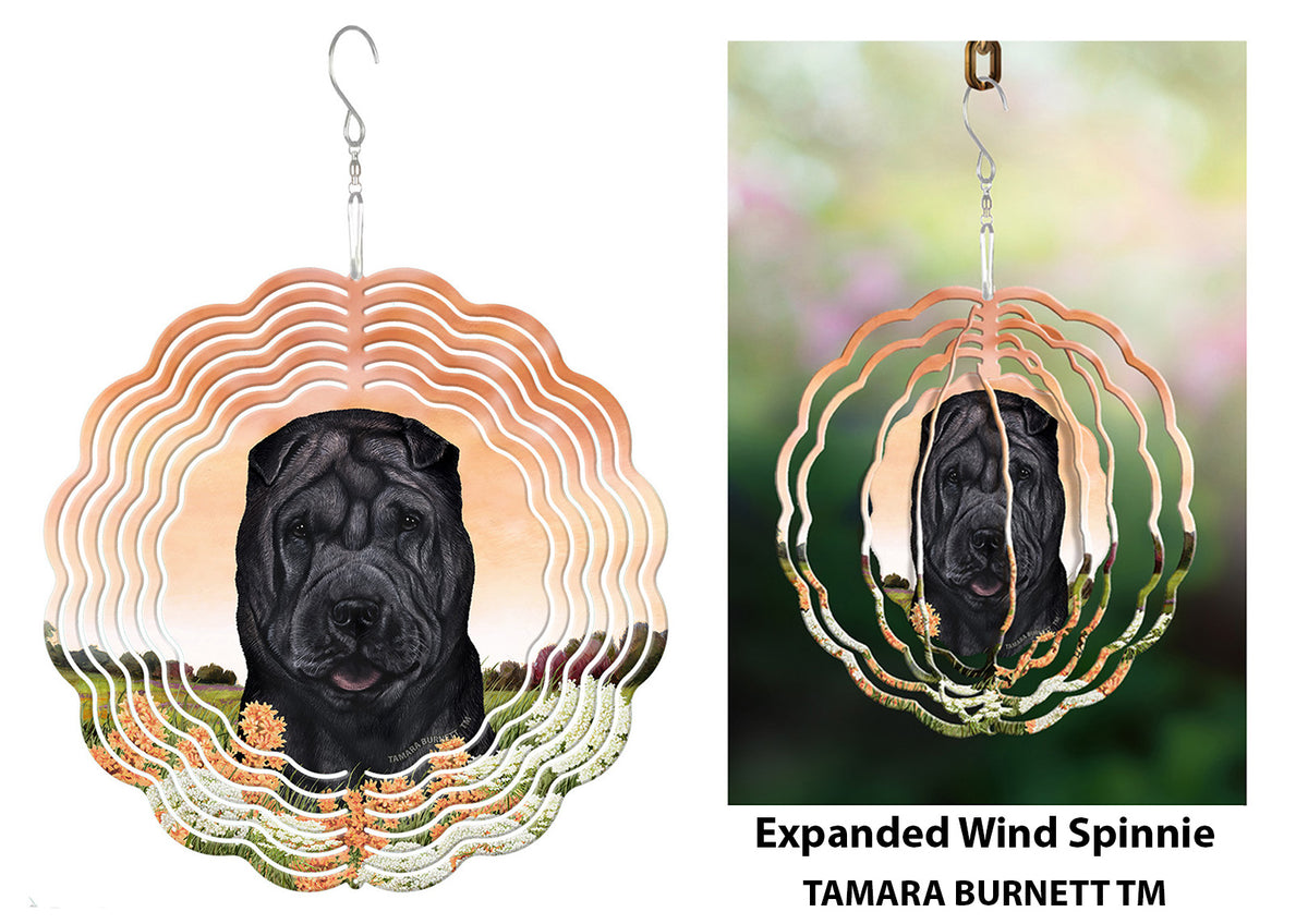 Shar Pei Black Wind Spinner