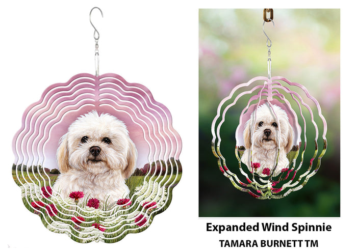 Shih-Poo Cream Wind Spinner