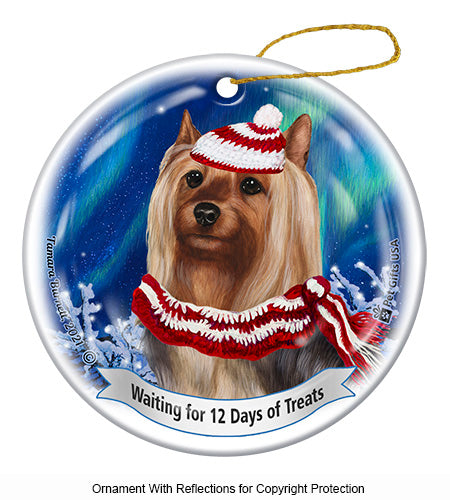 Silky Terrier 12 Days of Treats Ornament