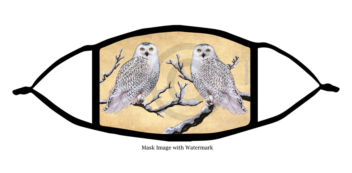 Snowy Owl Face Mask
