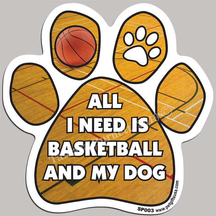  Sports Paw Shaped Magnets