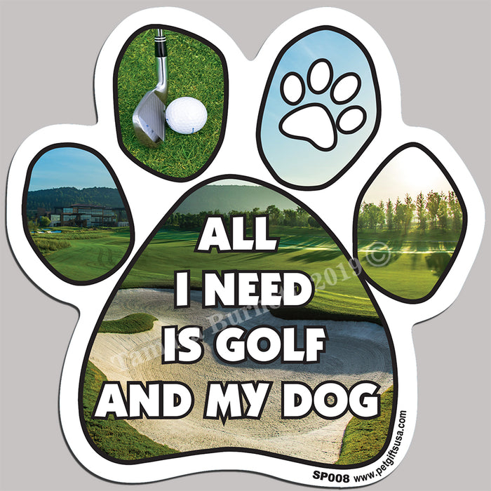  Sports Paw Shaped Magnets