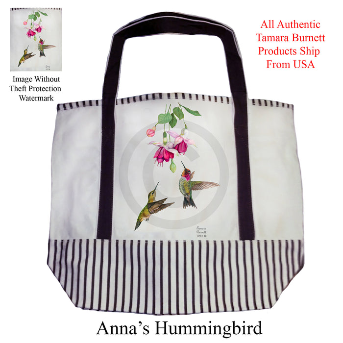 Anna's Hummingbird - Tote Bag
