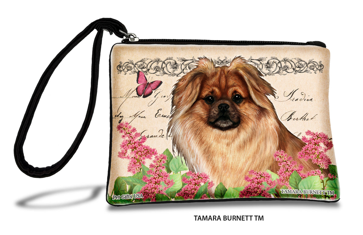 Tibetan Spaniel Fawn Sable Zippees Pet Pouch
