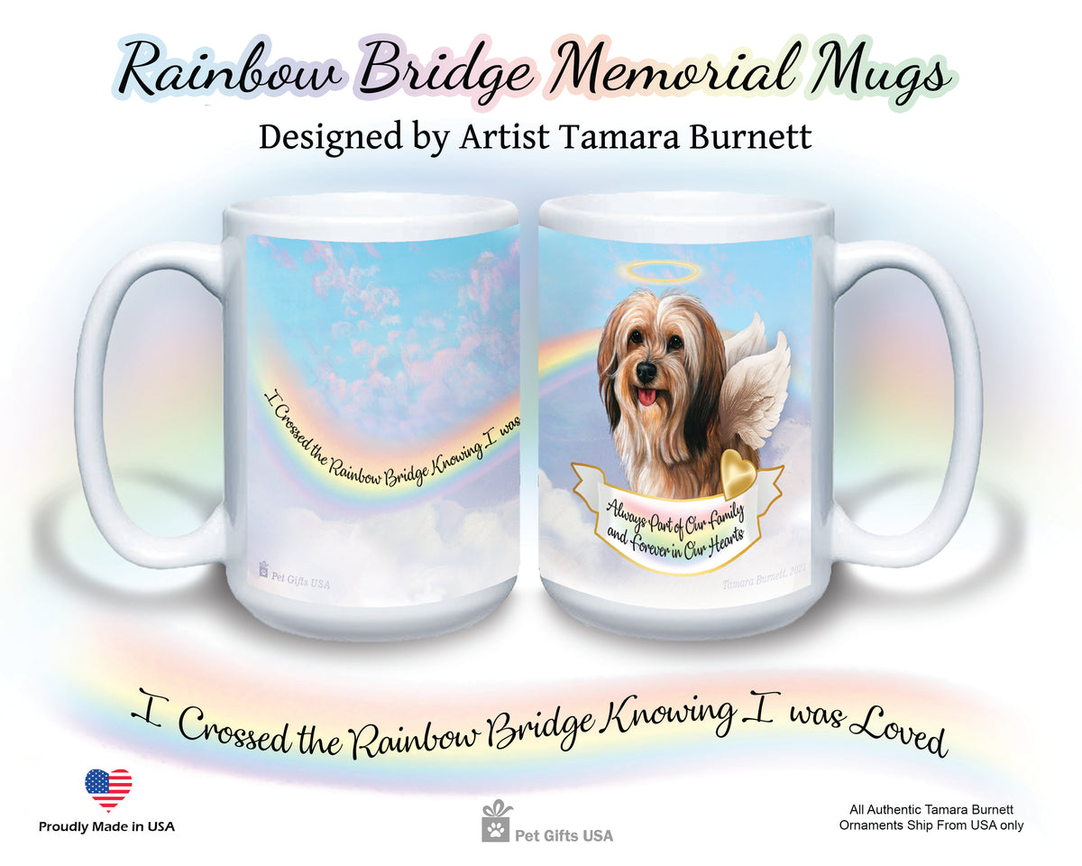 Tibetan Mastiff Red Memorial Mug 15 oz