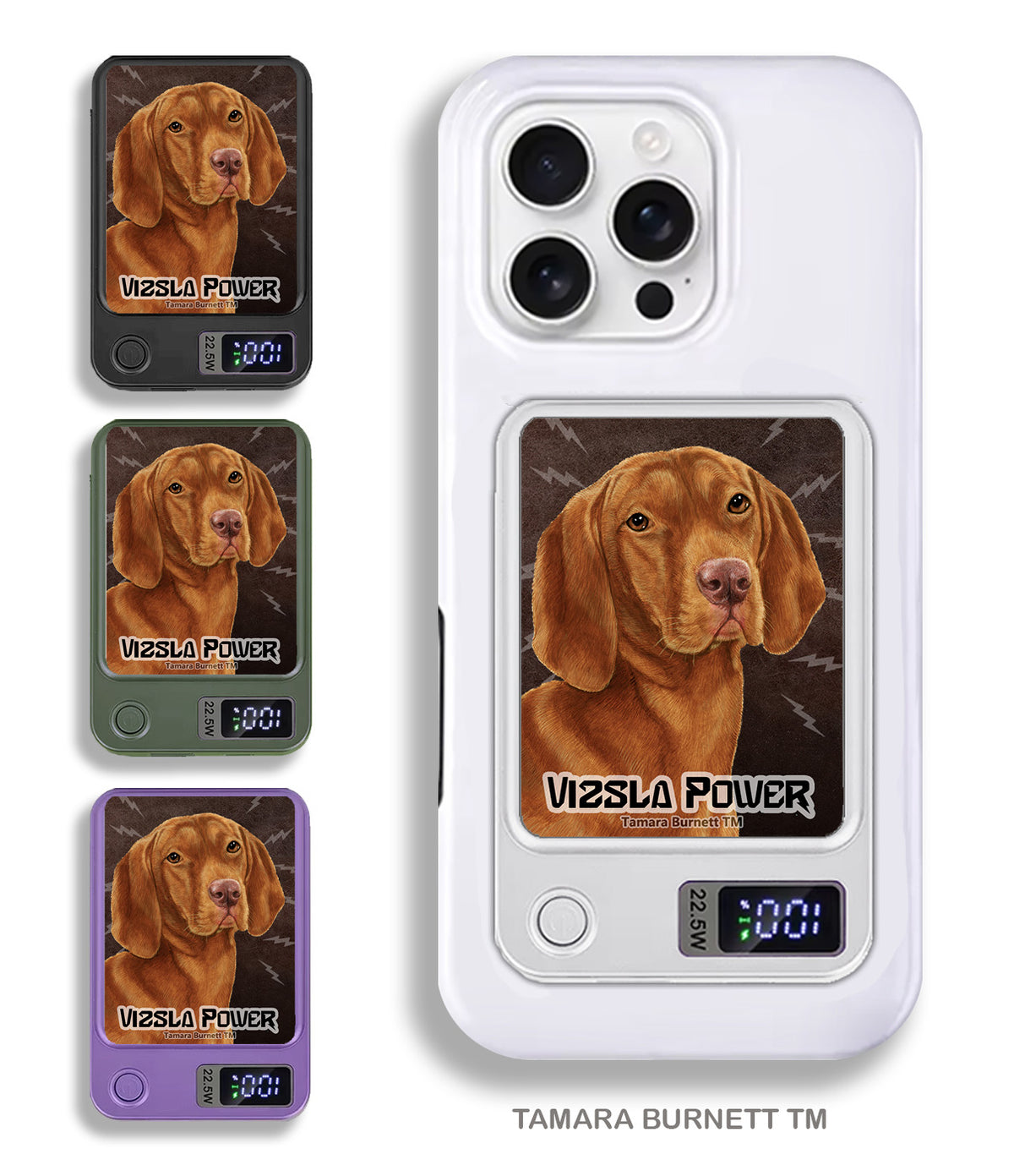 Vizsla Phone Bank Wireless Charger