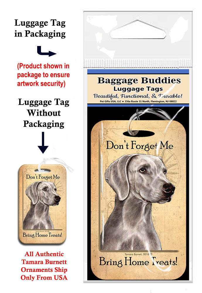 Weimaraner Baggage Buddies