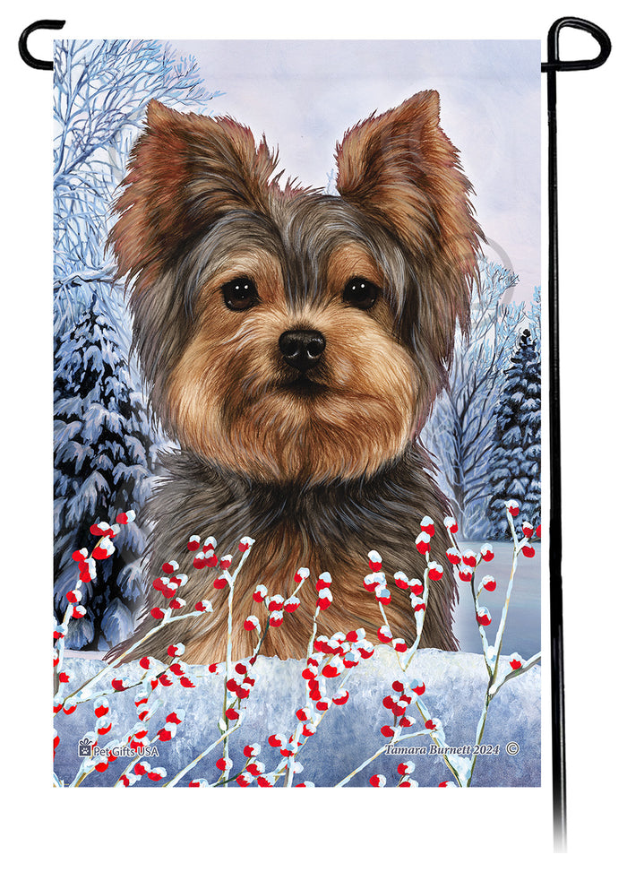  Winterberries Garden Flags